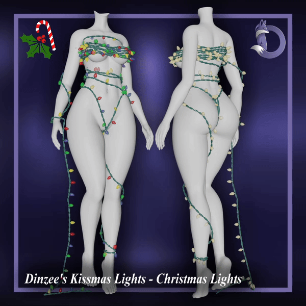 Dinzee's Kissmas Lights - Christmas 2025 Dinzee's Kissmas Lights - Christmas 2025