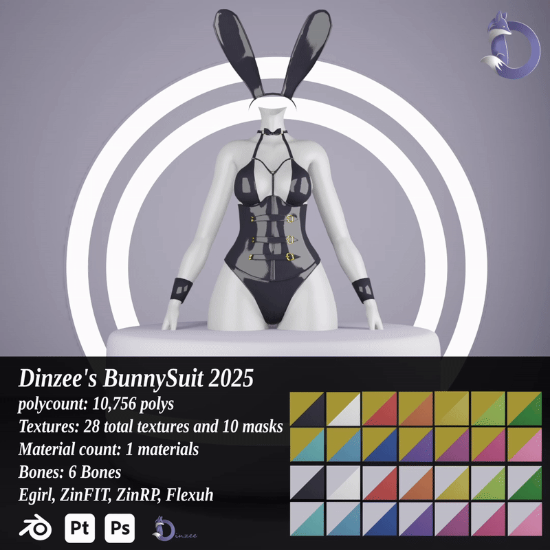 Dinzee's BunnySuit 2025 Dinzee's BunnySuit 2025